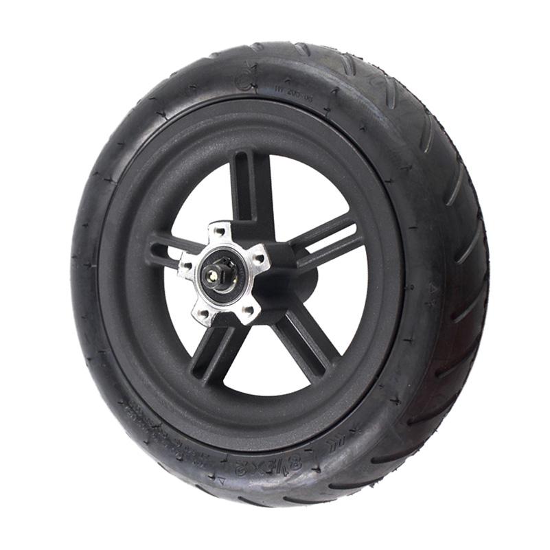 Electric Scooter 8 1/2x2 Tyre Rear Wheel Assembly for Xiaomi M365 M365 Pro Rear Tire Set Replacement Wheel Parts