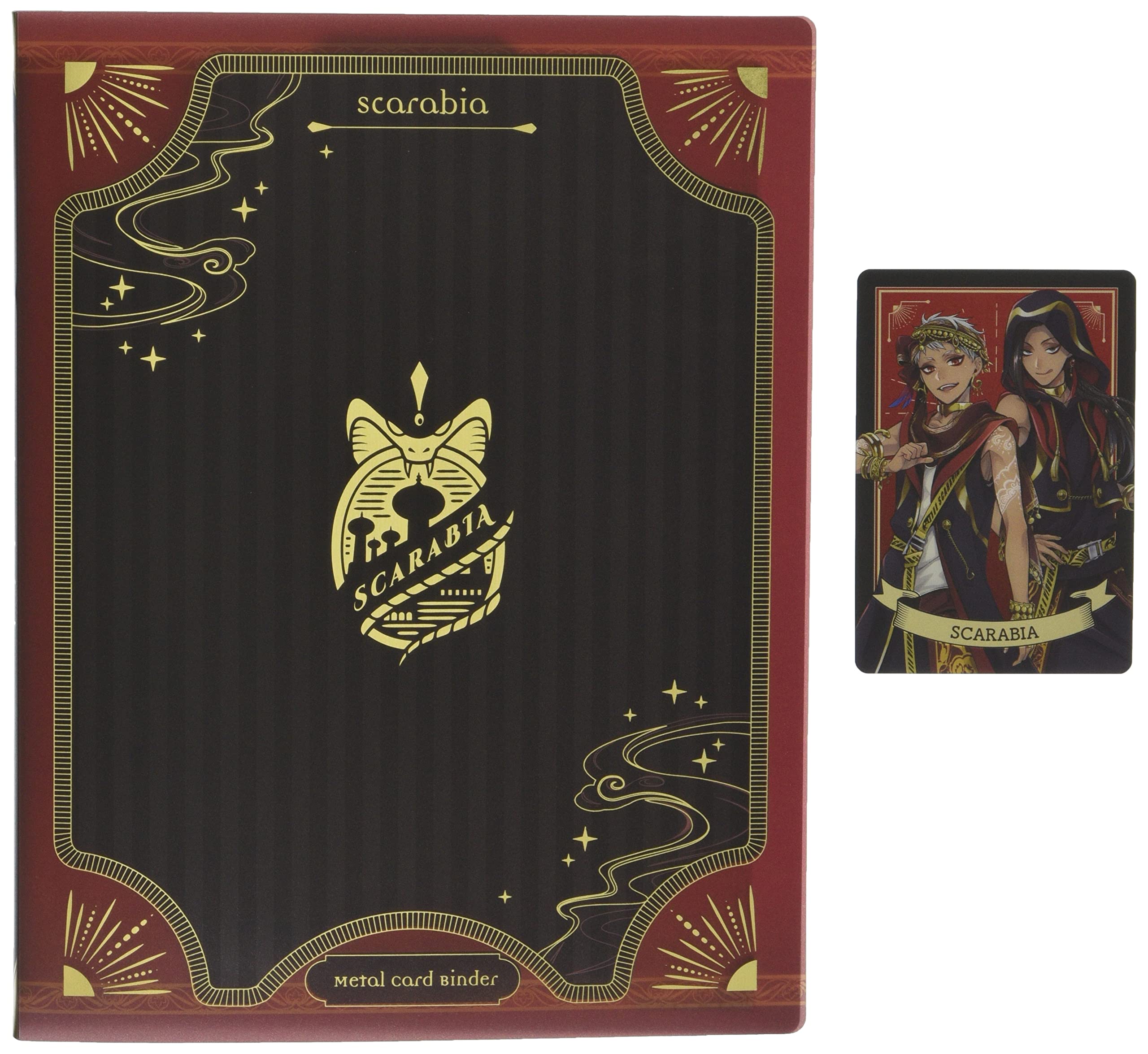 Bandai Disney Twisted Wonderland Metal Card Binder ~Scarabia~