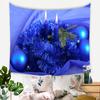 Christmas Tree Tapestry Full of Colorful Balls, Bedroom and Living Room Background Hanging Cloth