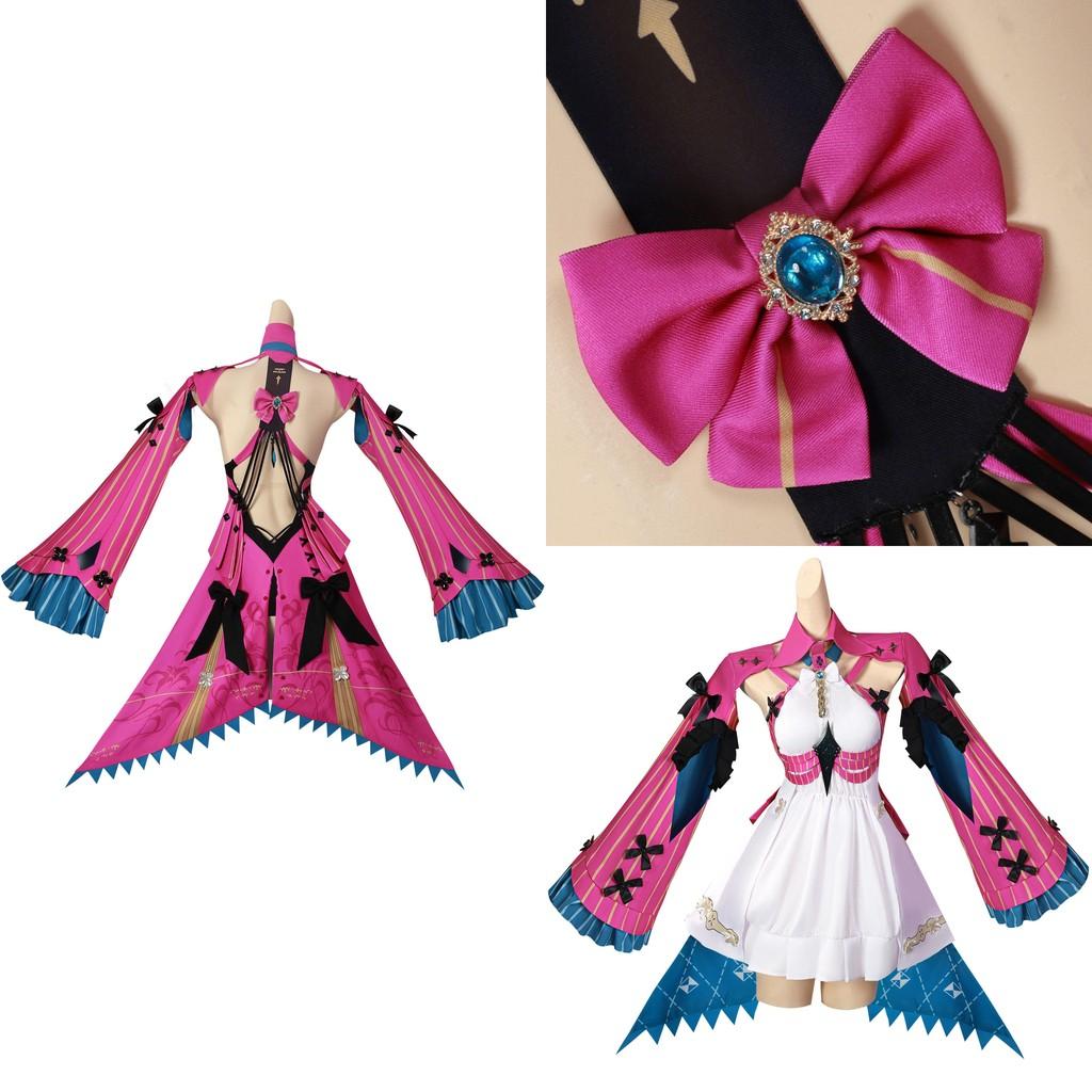 Carlotta Wuthering Waves Montelli Cosplay Costume Role Play Party Halloween