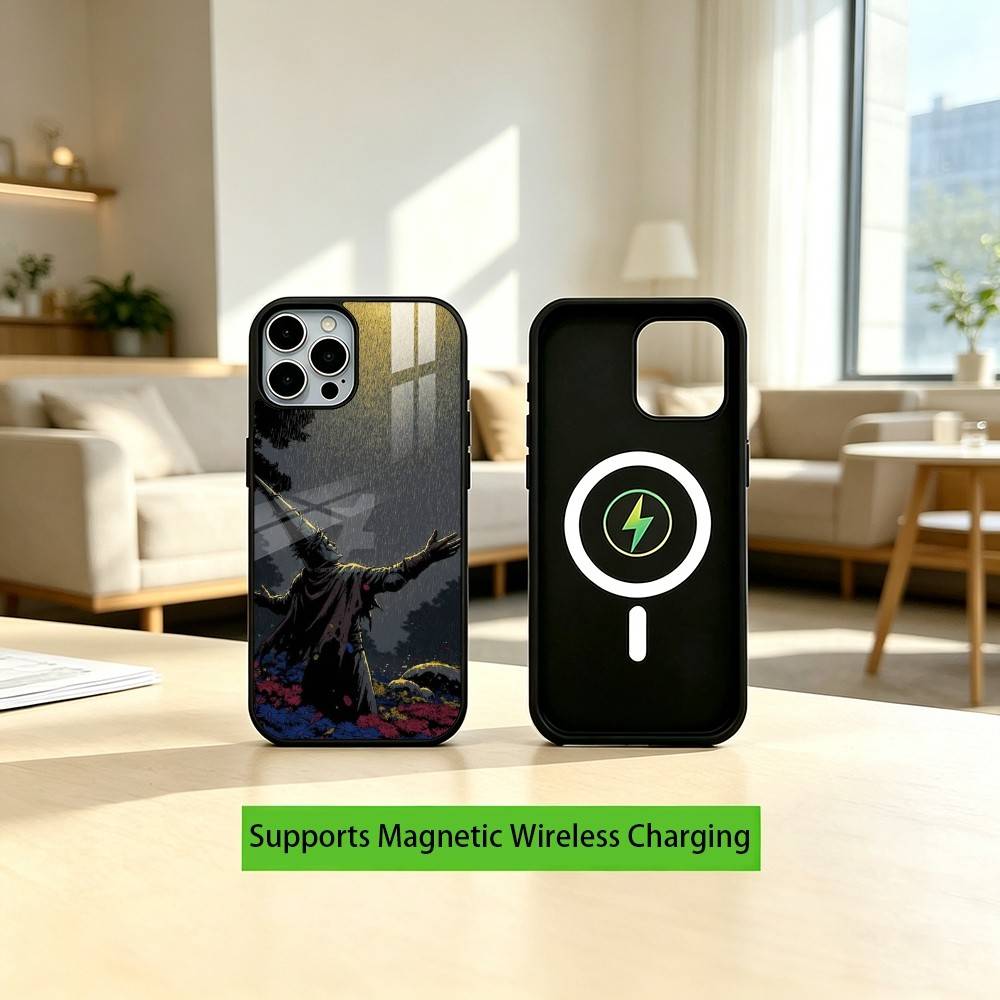 B-Blasphemous The -PPenitent One Game Phone Case For iPhone17,16,15,14,13,12,11 Plus,Pro Supports Magnetic Wireless Charging