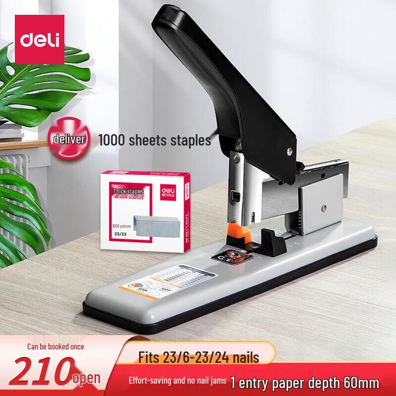Deli Heavy Duty Stapler 0393