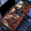 The Lord of the Rings Mouse Pad, Large Gaming Desk Mat, Non-slip XXL Mousepad for Laptop & Tablet, Mini PC Playmat with Stitched Edges