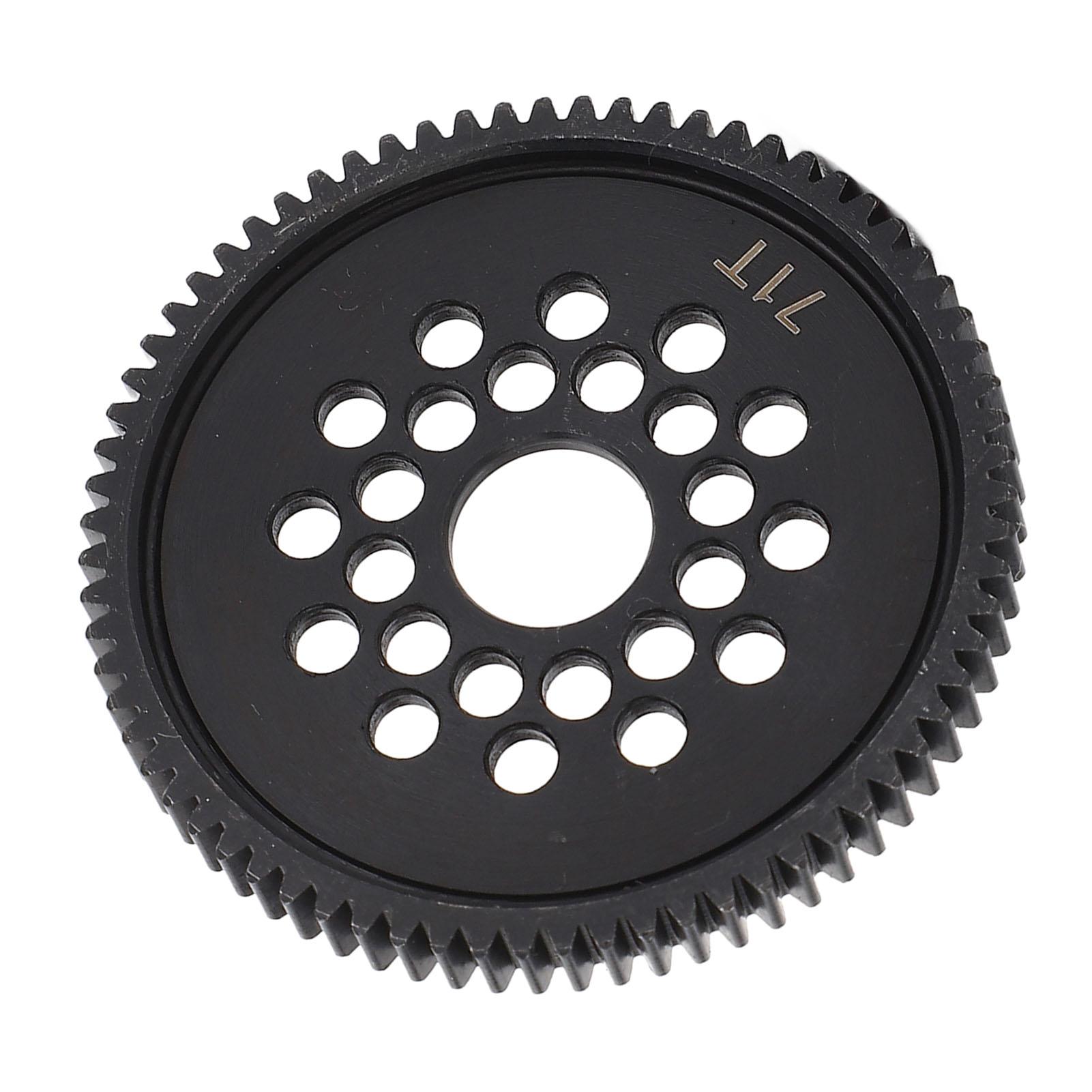 

RC Gear 71T High Speed Spur Gear Remote Control Car Spur Gear Replacement Part for 06M Steel Gear