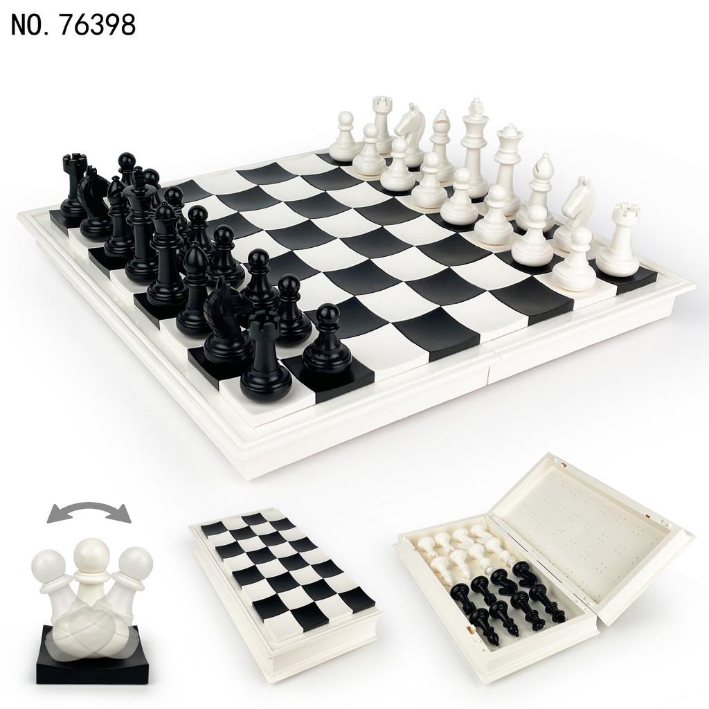 Classic Chess Building Blocks Set With Plastic For Kids And Adults