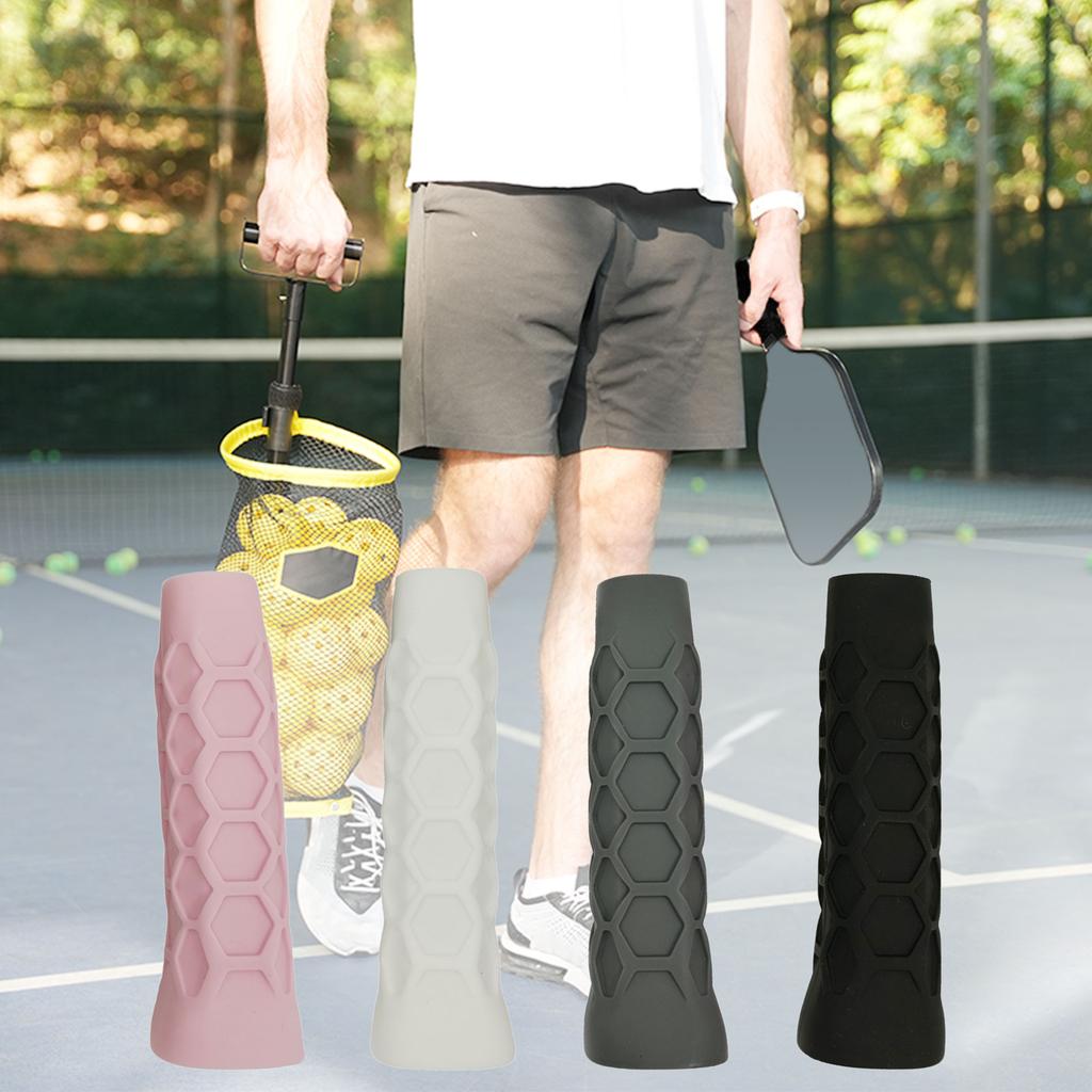 Pickleballs Handle Cover Protector Silicone Grip Protection Sleeve Tennis Pickleballs Racket Overgrip Wrap Easy To Clean