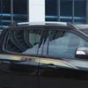 AJU1 For Ford Ranger Wildtrak T7 T8 2015-2021 PC Black Car Window Center Pillar Decoration Stickers Car Accessories