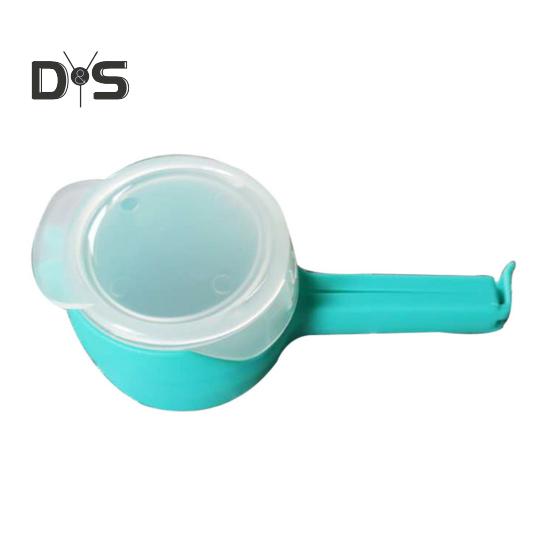 Зажимы для герметизации пищевых продуктов с носиками для заливки Зажимы для пакетов с чипсами для сохранения свежести Кухонный органайзер синий 459₽