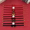 Velvet Bowknot Christmas Choker Plush Xmas Clavicle Chain  Jewelry Accessories