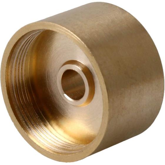 Lovermusic 3 PCS 2.2cm Dia Copper Trumpet Repair Part Trumpet Heavy Bottom Valve Caps