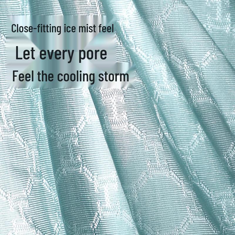 Nanjiren 1267D Men's Ice Silk Seamless Boxer Briefs