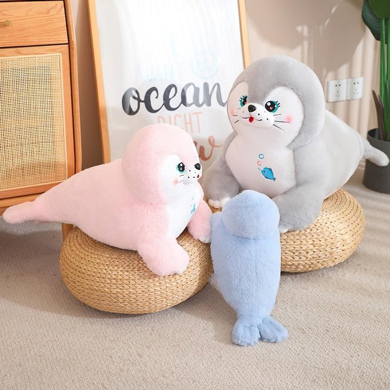 Sea Plush Lion Toy Marine Animal Stuffed Doll Kids Gift Decorations Bedroom