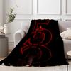 Stranger 5 Throw Blanket Soft Cozy Flannel Wrap Blanket Machine Washable Sofa Throw Blanket for Adults Kids Fans Bed Couch