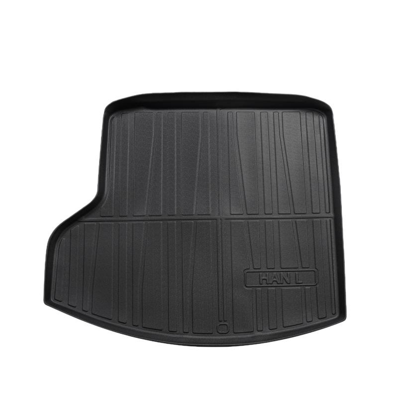 

3D High-Edged Waterproof TPE Trunk Mat for 25 Han L-EV Models - Interior Modification Custom Fit