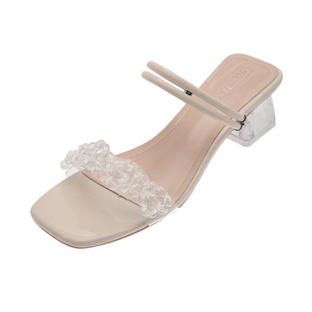 Damen Sandalen Lady Girl Sandalen Sommer Frauen Casual Jelly Schuhe Sandalen Aushöhlen Flats Strandsandalen High Heel Hausschuhe