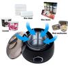 200ml Therapy Machine Wax Warmer Portable Electric Hair Removal Kit Facial Bikini Area Armpit- Melting Pot Hot Wax Heater