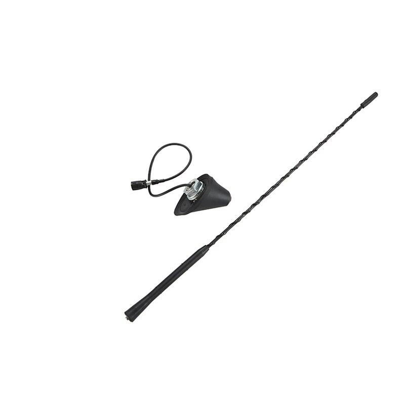 Universal 16 tommers bil mot støy pisk takmast AM/FM antenne antenne base bil antenner