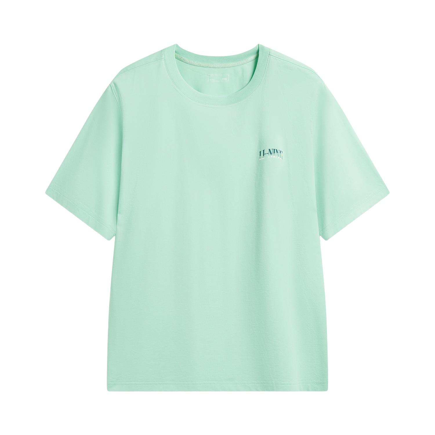 Li-Ning Quick-Dry Cool Logo Round Neck T-Shirt Men tops AHSW275-5 M