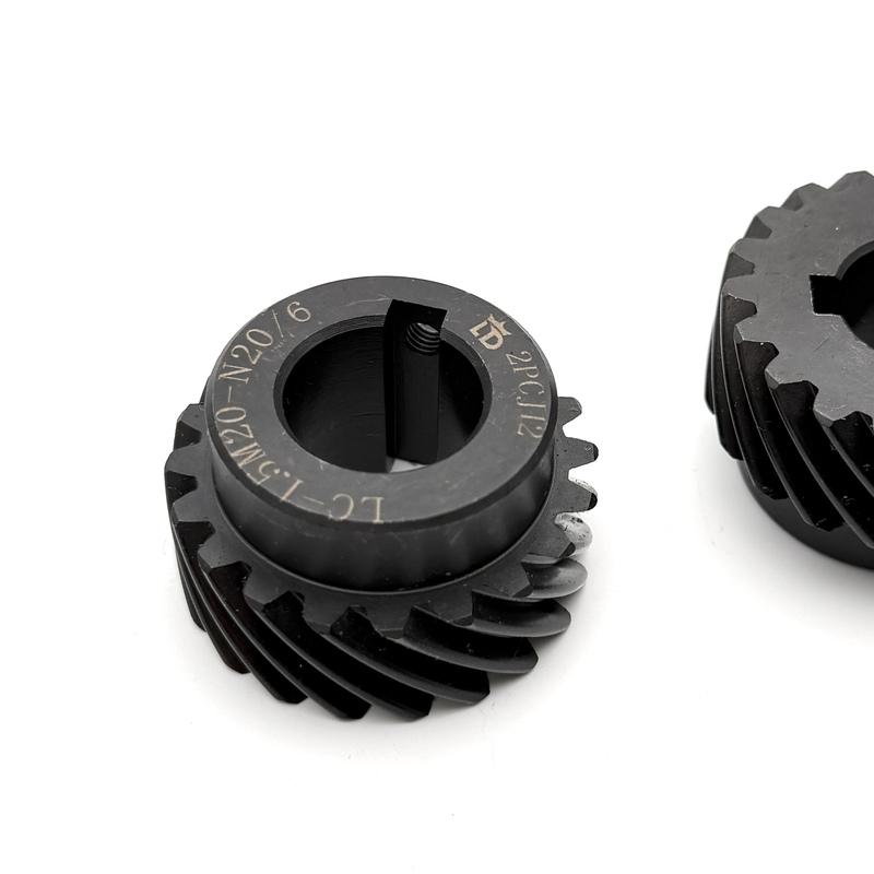 1.5M Helical Gear 45-Degree 12/13/14/15/16/17/18/19/20 Tooth Spiral Metal Gear Parallel Staggered LEFT/RIGHT