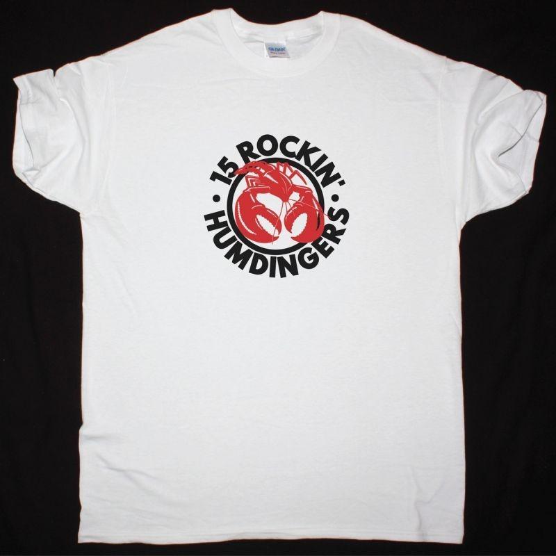 THE UNDERTONES 15 HUMDINGERS Rockeggianti Maglietta Bianca di Cotone S-5XL EN784 Maglietta Unisex