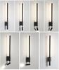 Nordic Minimalist Long Strip Bedside Wall Lamp with Eye-Protecting Reading Light and Switch for Hallways, Entrances, and Hotel Rooms