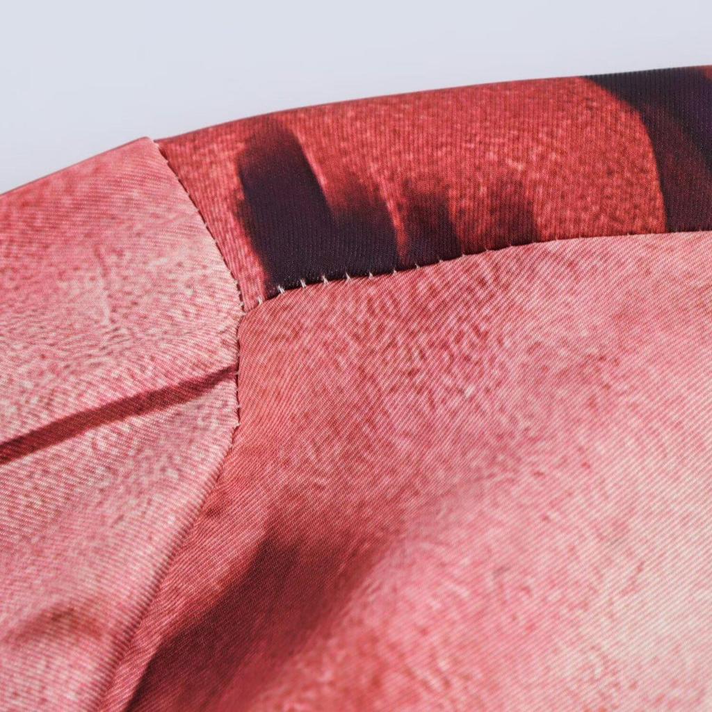 2025 Spring Women's Tie-Dye Single-Breasted Long-Sleeve Shirt