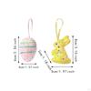 Easter Hanging Decorations DIY Crafts Adorable Pendants Foam Material for Party Supplies