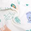 Six-Layer Baby Cotton Gauze Towel - Soft, Cute Print, Multipurpose for Face and Saliva