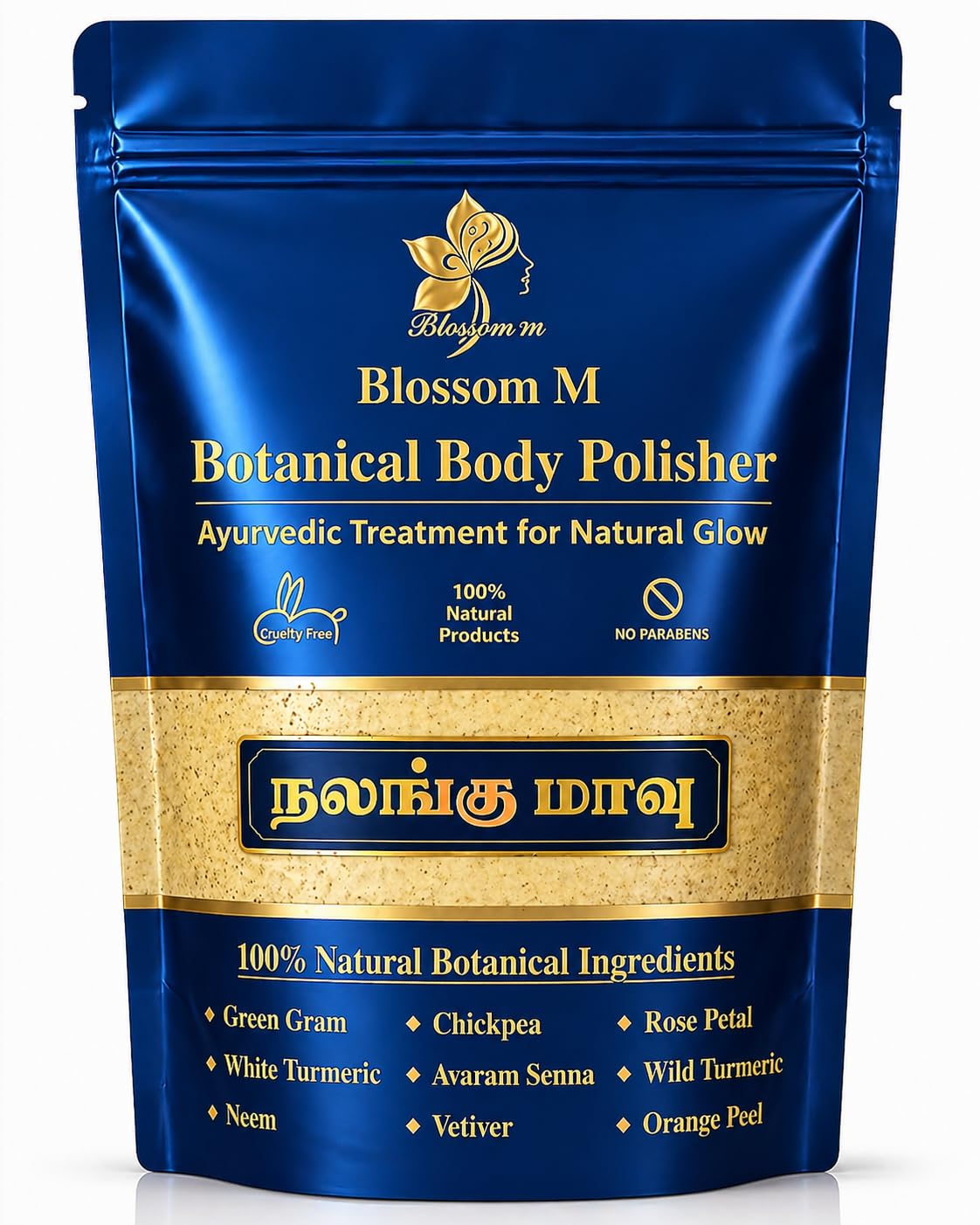 Blossom M Ayurvedic Nalangu Maavu Bath