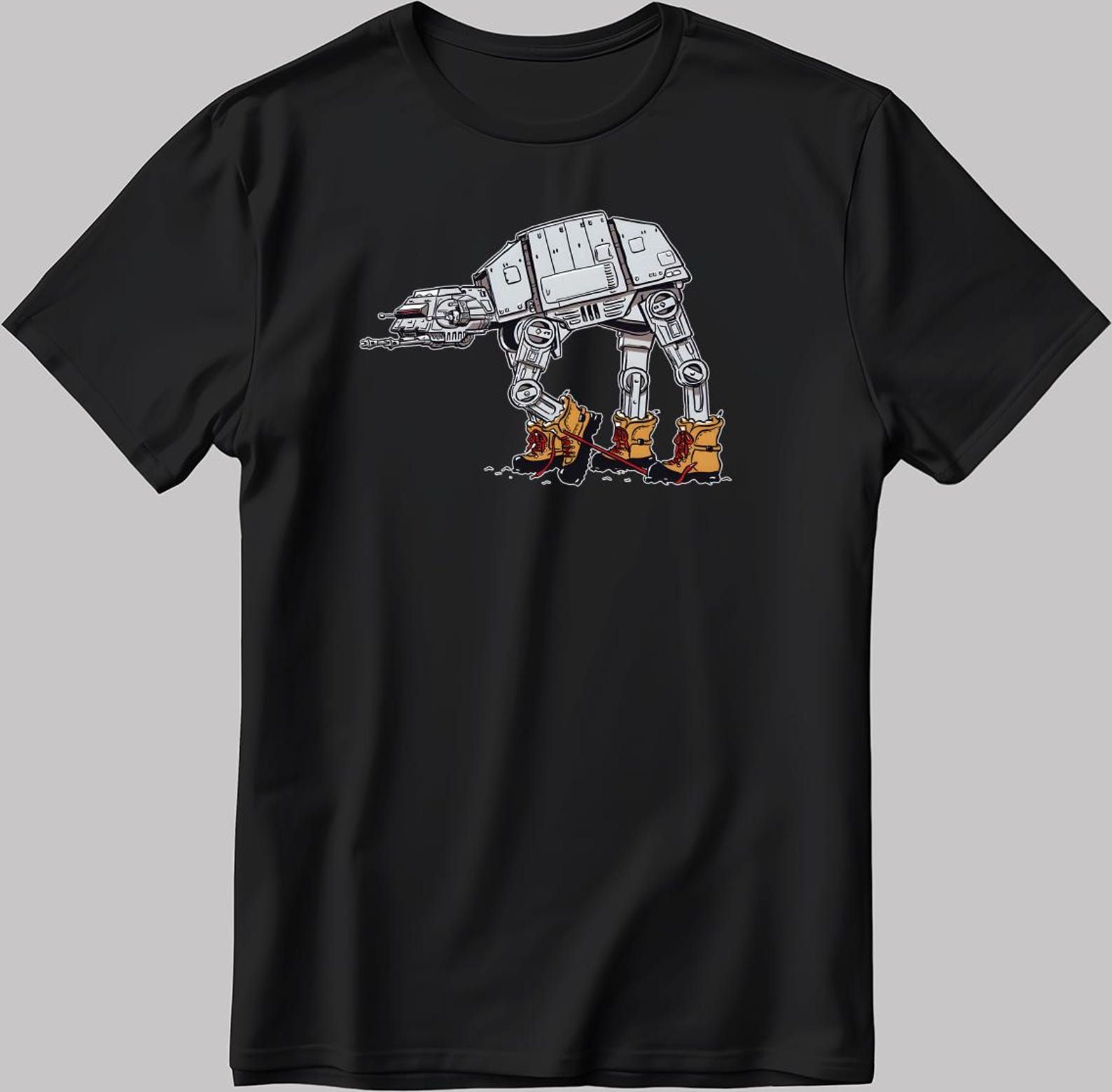 Star Wars a robot with boots Christmas Gift Men s / Women s T-Shirt KA107 3XL