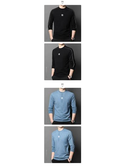 Woodpecker Lightweight Men's Round Neck Knit Sweater