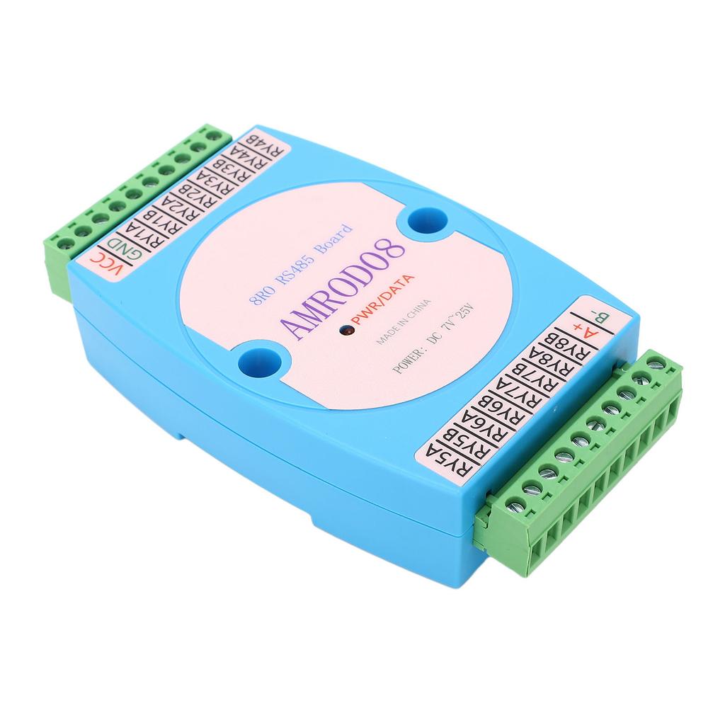 Relay Output Control Module RS485 8 Way Board Panel for RTU Communication Replacement WP8025ADAM