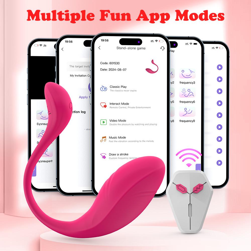 Remote APP Control Vibrator Egg 9 Speed Clitoris Stimulator Vaginal Massager Adult Wearable Masturbation Sex Toy For Women
