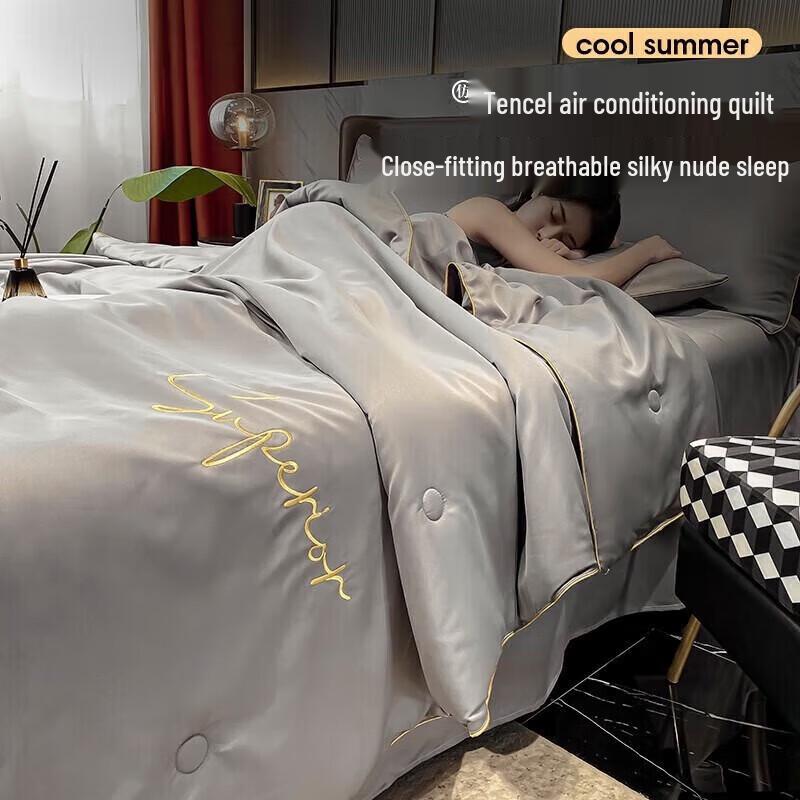 

Nanjiren Ice Silk Washable Summer Quilt