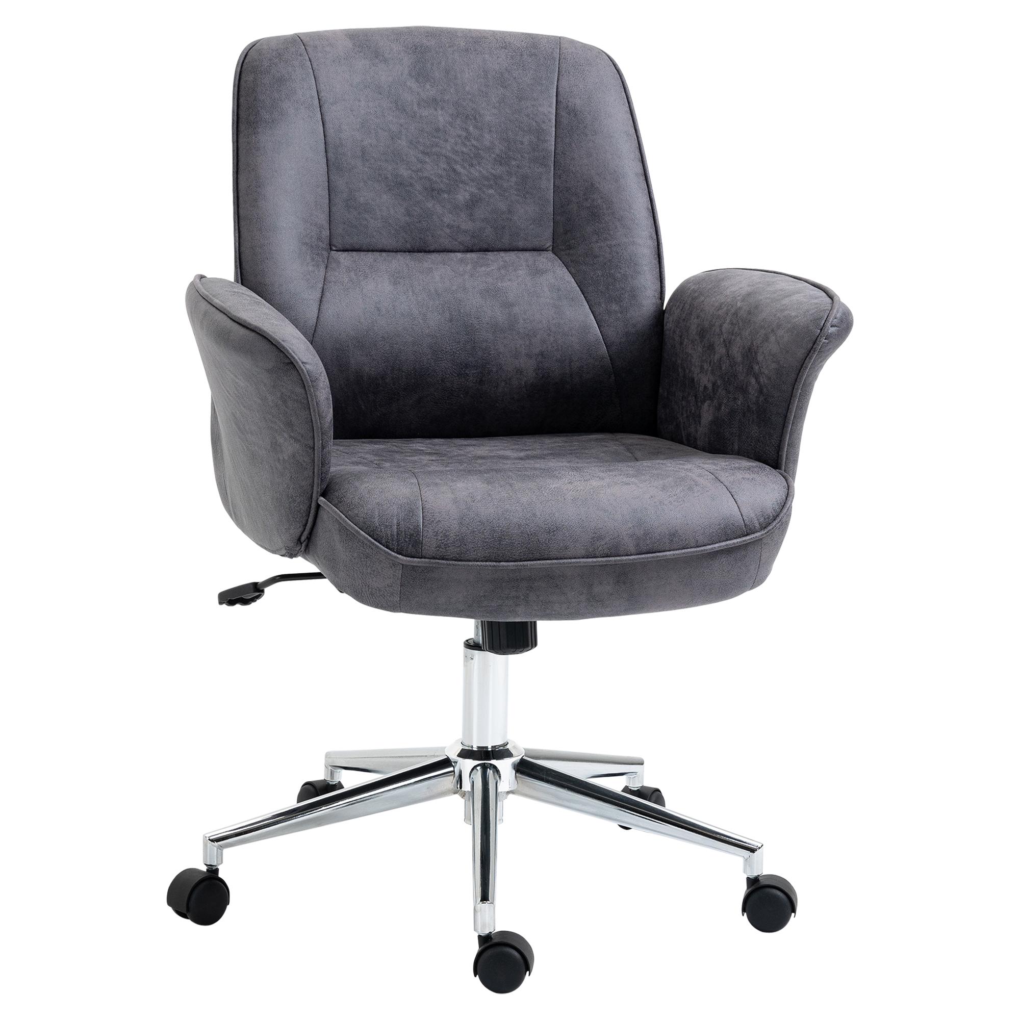 Office Chair, Desk Chair, Height-Adjustable, Tilt