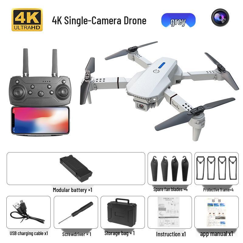 Cross-border E88PRO K3 E99 Drone: 4K HD Dual-Camera Quadcopter for Aerial Photography E525