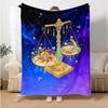 The Twelve Zodiac Signs Thin Blanket Bedrooms,living Rooms,sofas,offices,napping,camping,outings,girls' Gifts Custom Blanket
