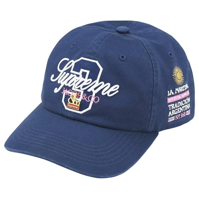 Supreme x La Martina 6-Panel Navy One-Size