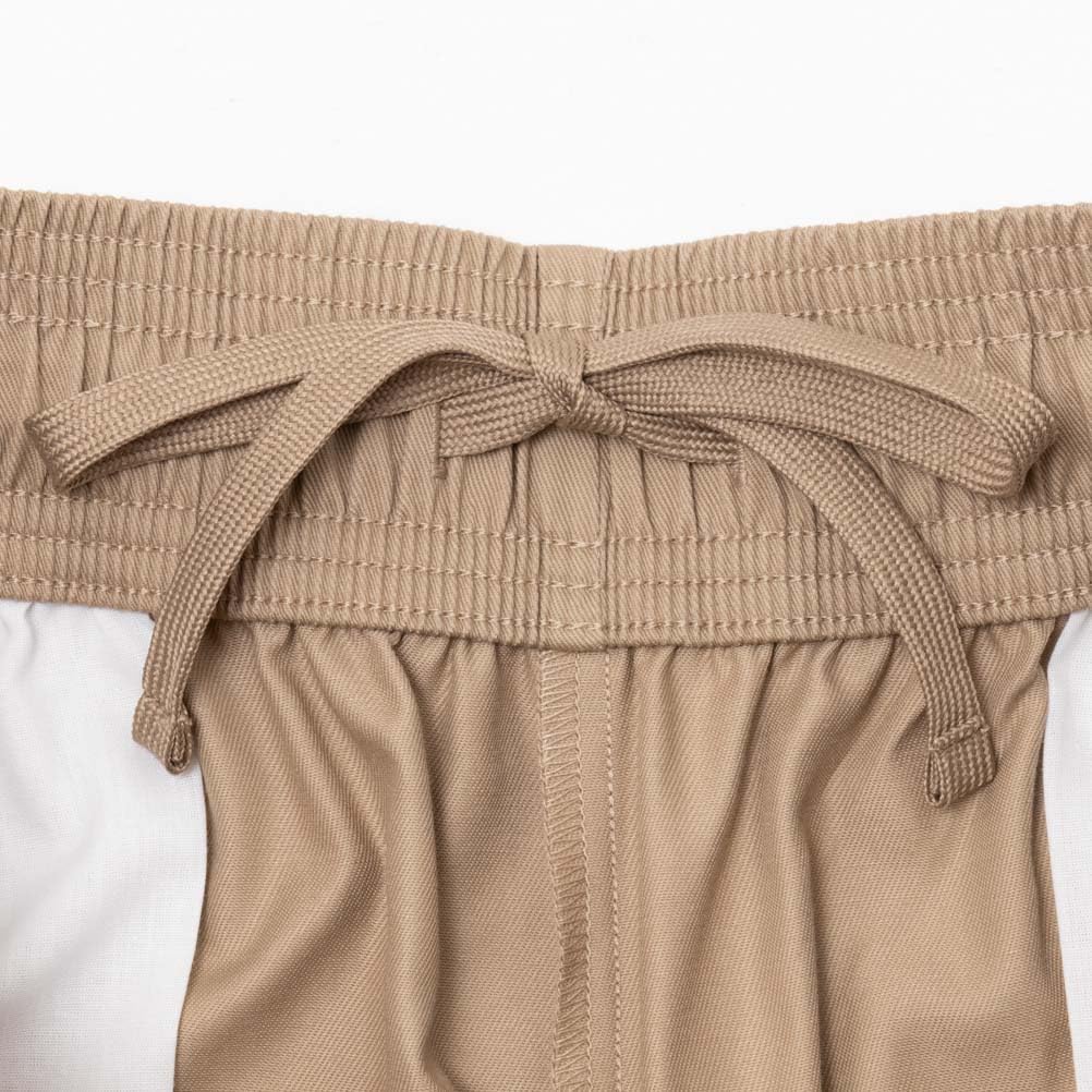 Dickies Men's Chef Shorts with Elastic Waist, Khaki (Size S)