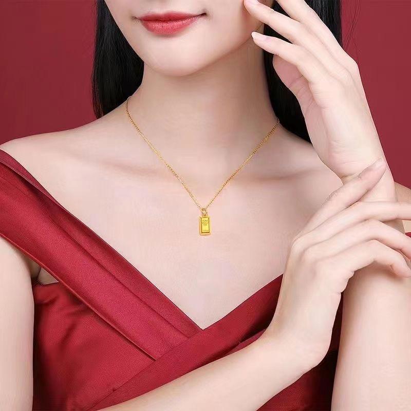 Vietnamese Necklace Women Get Rich Pendant Design High-end Sense Lucky Trinkets