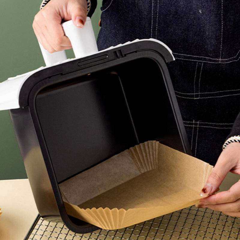Backpapier Rechteckige Ölabsorbierende Blätter Für Heimkochen Und Backen