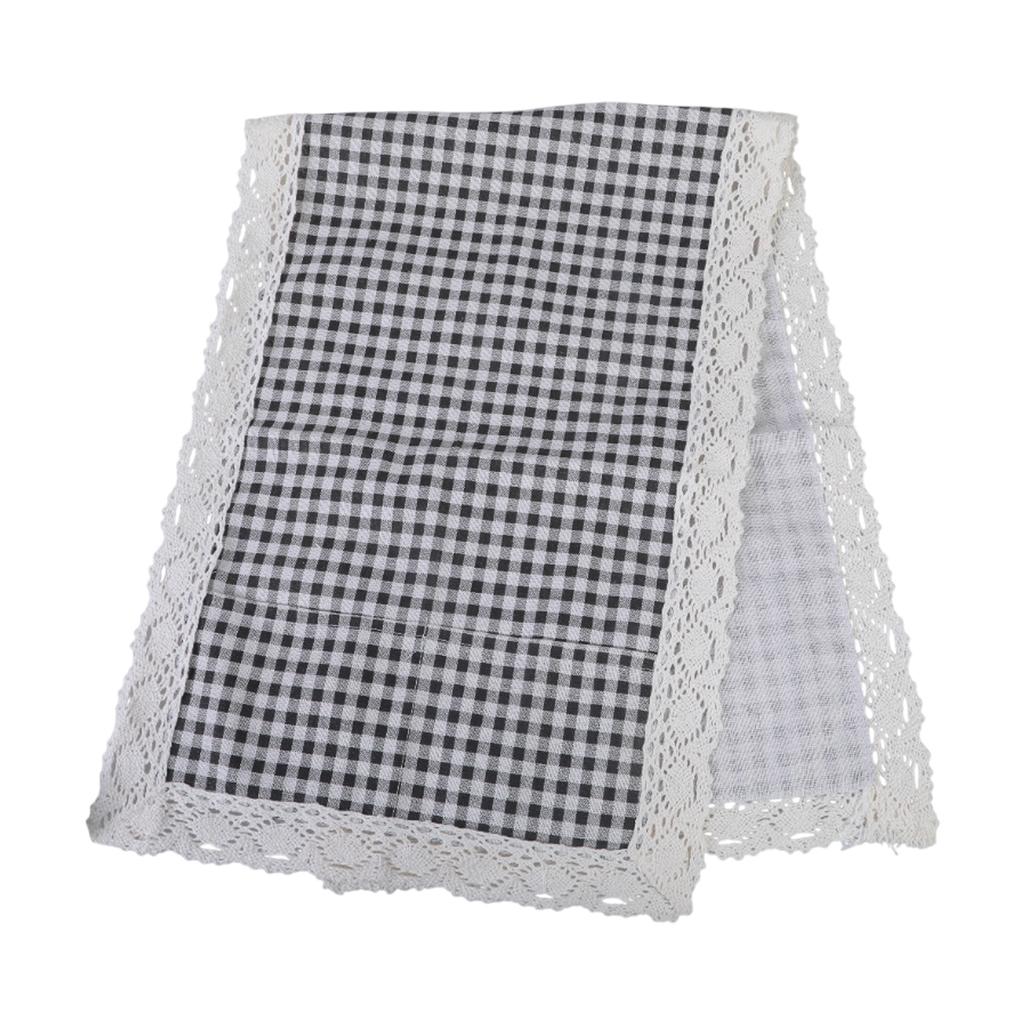 Microwave Oil Proof Cover Cloth Microwave Oven Dust Cover For Kitchen Cleanliness Longevity Classical Design 100x35cm