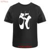 Pointe Shoes Cotton T Shirt Ta045368 Vintage Washed Stretched Soft Casual Homme Streetwear Fashion Unisex Comfortable