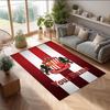 Sunderland FC Printed Crystal Velvet Rug Non‑Slip Crystal Velvet Carpet For Sofa Bedroom Indoor Home Decoration