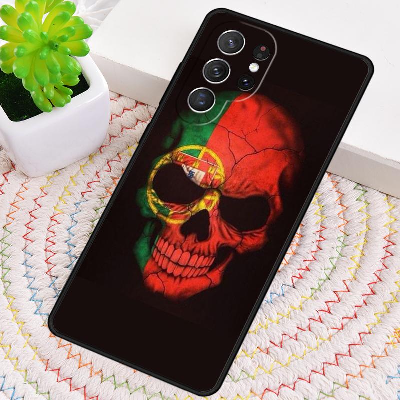 Portugal National Flag TPU Phone Case For Samsung Galaxy Note 10 Pro S26 S25 S24 S23 S22 Ultra Plus S21 FE S20 Shockproof Cover