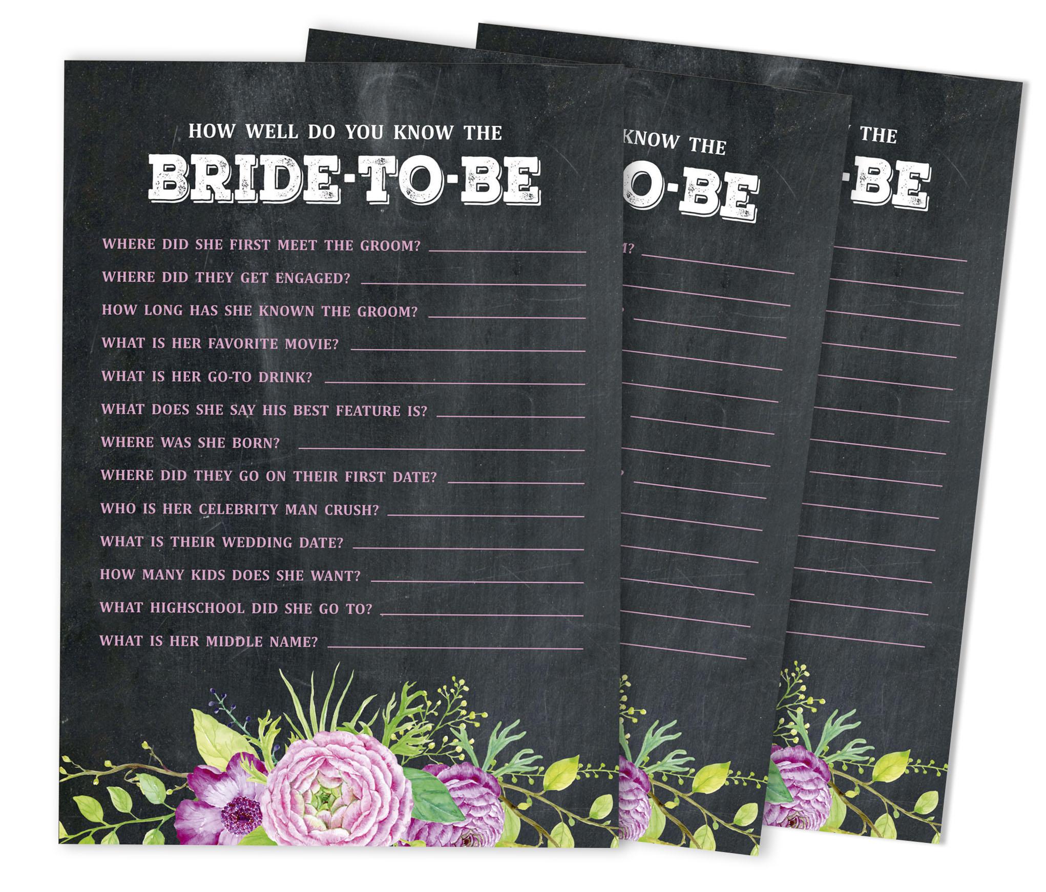 

Inkdotpot 50A Квіткове чаюванняA BingoA GameA CardsA For Bridal Wedding Show Girl Girls Party Масовий порожній квадрат Заповнити подарунок 5 x 7 Inches сірий колір