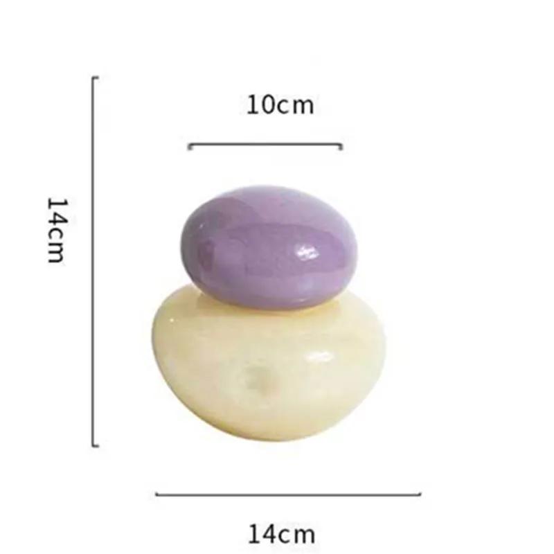 Simple Capped Vase Creative Glass Hydroponic Vase Decoration Home Desktop Decoration Dry Flower Vase Flower Arrangement Art