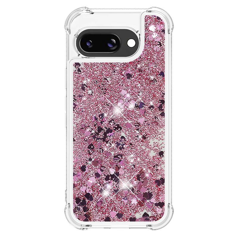 Hüllen Pixel 9A Quicksand Hülle für Google Pixel 9a Hülle Weiche Flüssige Glitzer Hülle Für Google Pixel 9a 9 A Handyhülle Capa