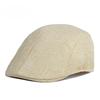 Men's Flat Cap Classic Ivy Cap Breathable Summer Cabbie Hat Lightweight Vintage Driving Gatsby Newsboy Hat