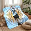 trabant Theme blanket Soft Flannel Blanket Plush Throw Blanket Cozy Sofa Bed Blanket for Home Decor